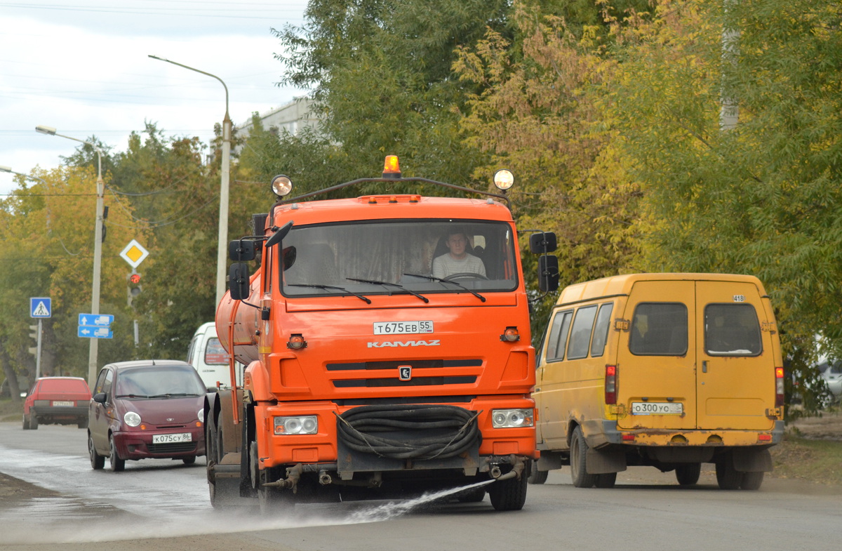 Омская область, № Т 675 ЕВ 55 — КамАЗ-65115-A4(23)