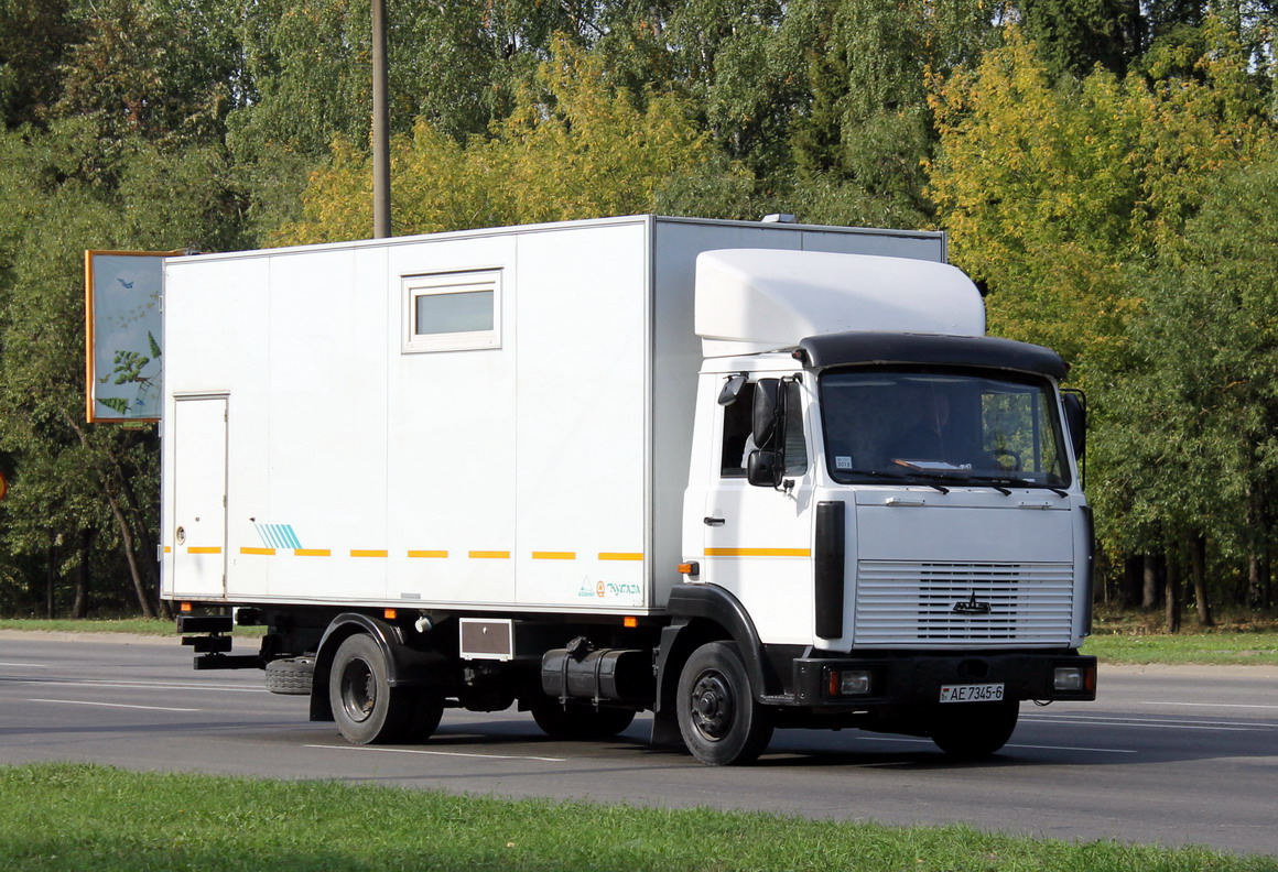 Могилёвская область, № АЕ 7345-6 — МАЗ-437040