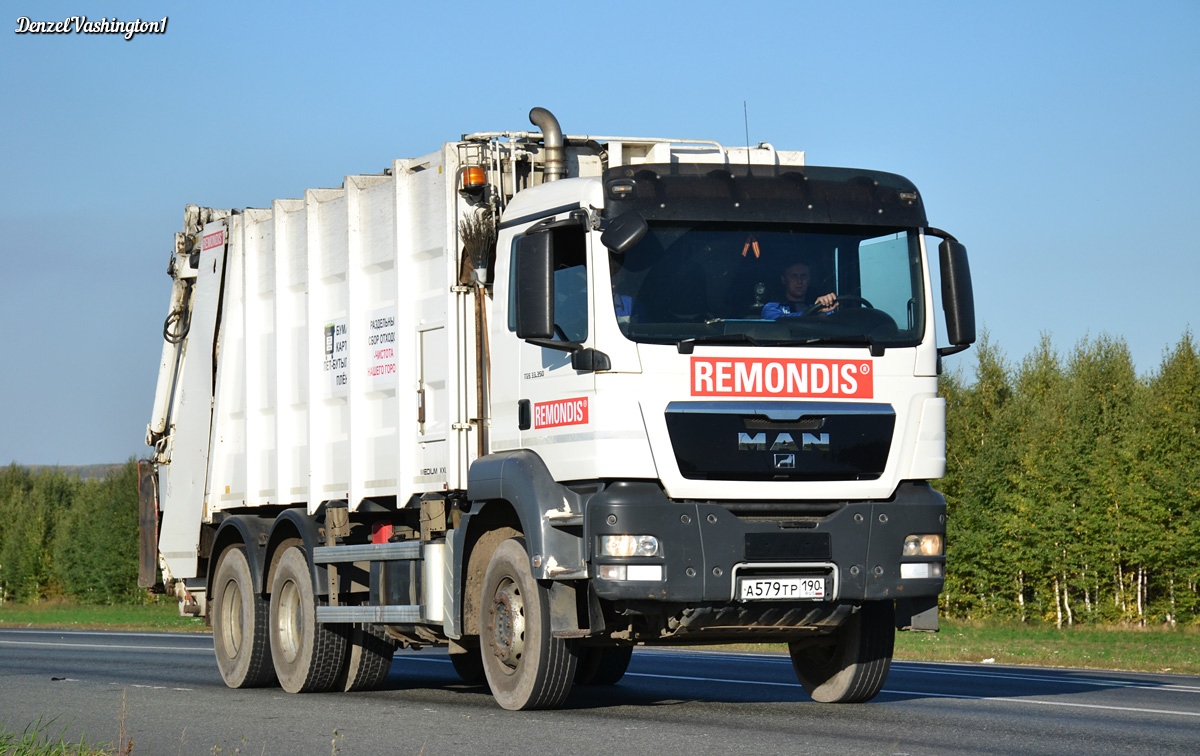 Московская область, № А 579 ТР 190 — MAN TGS 33.350
