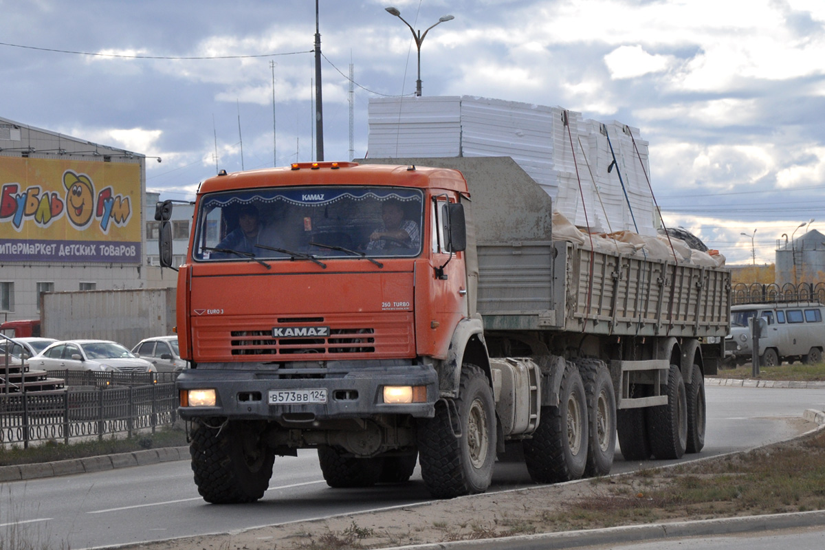 Саха (Якутия), № В 573 ВВ 124 — КамАЗ-44108-10 [44108K]