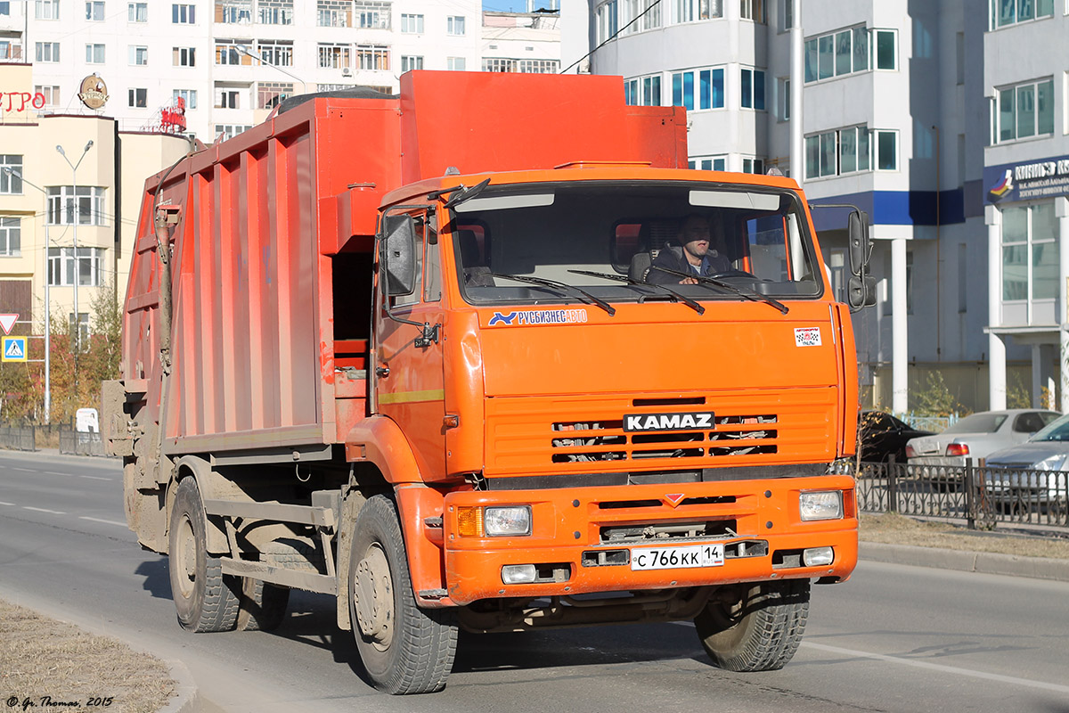 Саха (Якутия), № С 766 КК 14 — КамАЗ-53605-A5(48)