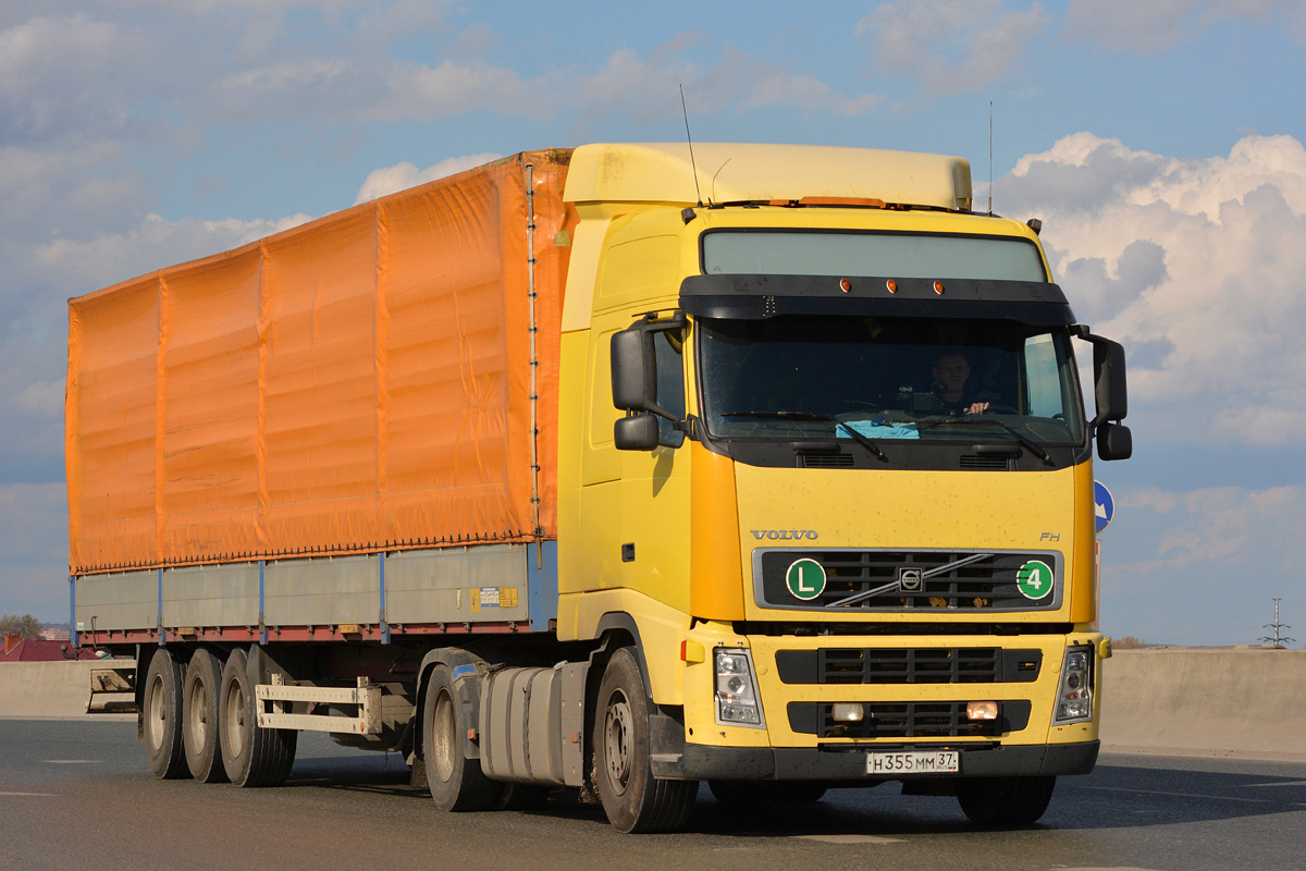Ивановская область, № Н 355 ММ 37 — Volvo ('2002) FH-Series