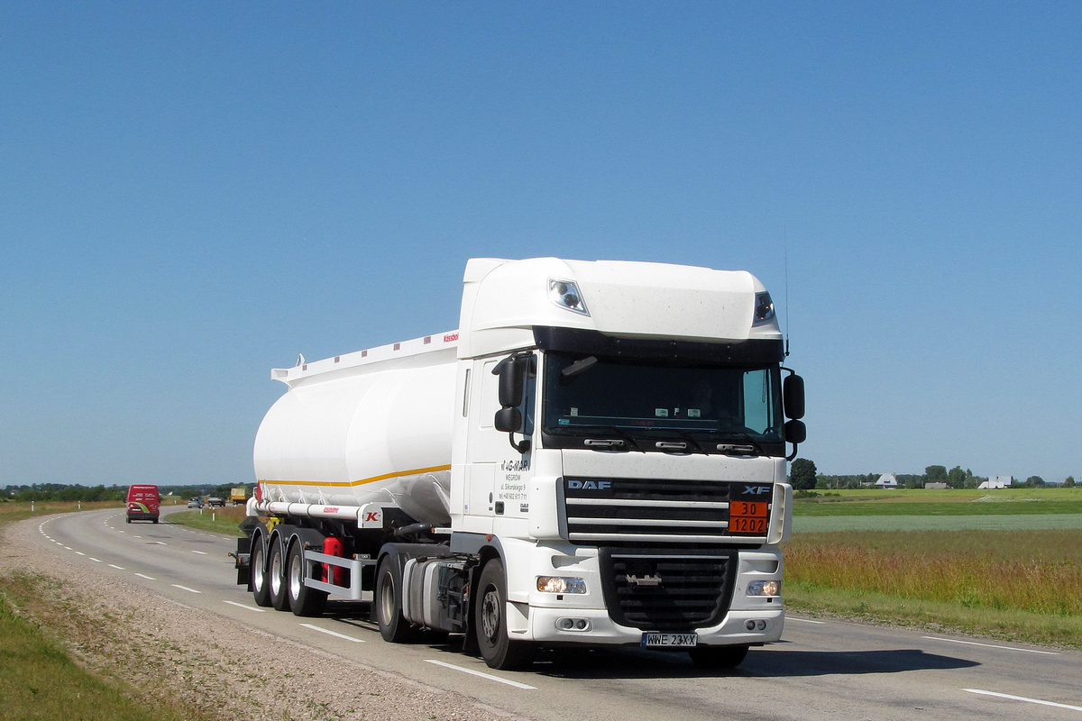 Польша, № WWE 23XX — DAF XF105 FT