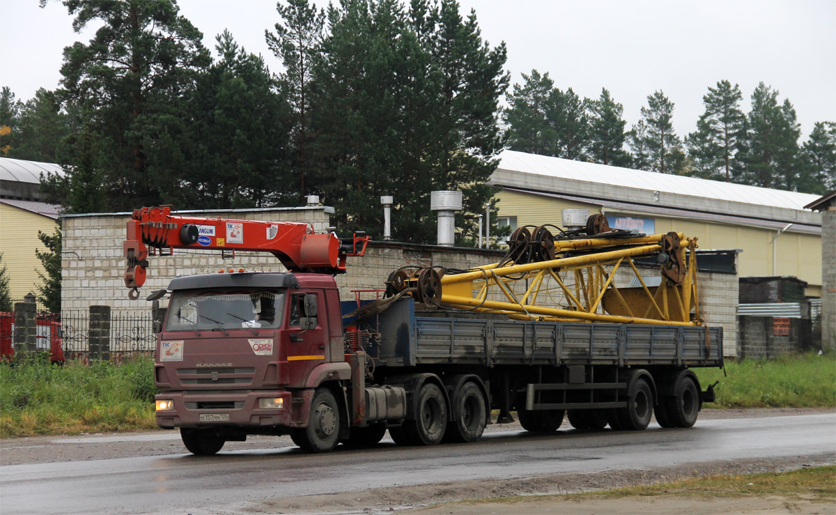 Красноярский край, № М 157 ММ 124 — КамАЗ-65116-N3(78)