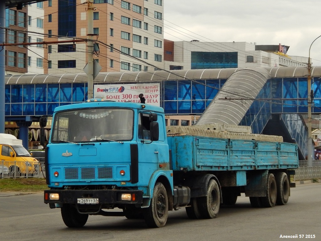 Орловская область, № Х 269 ТТ 57 — МАЗ-54322