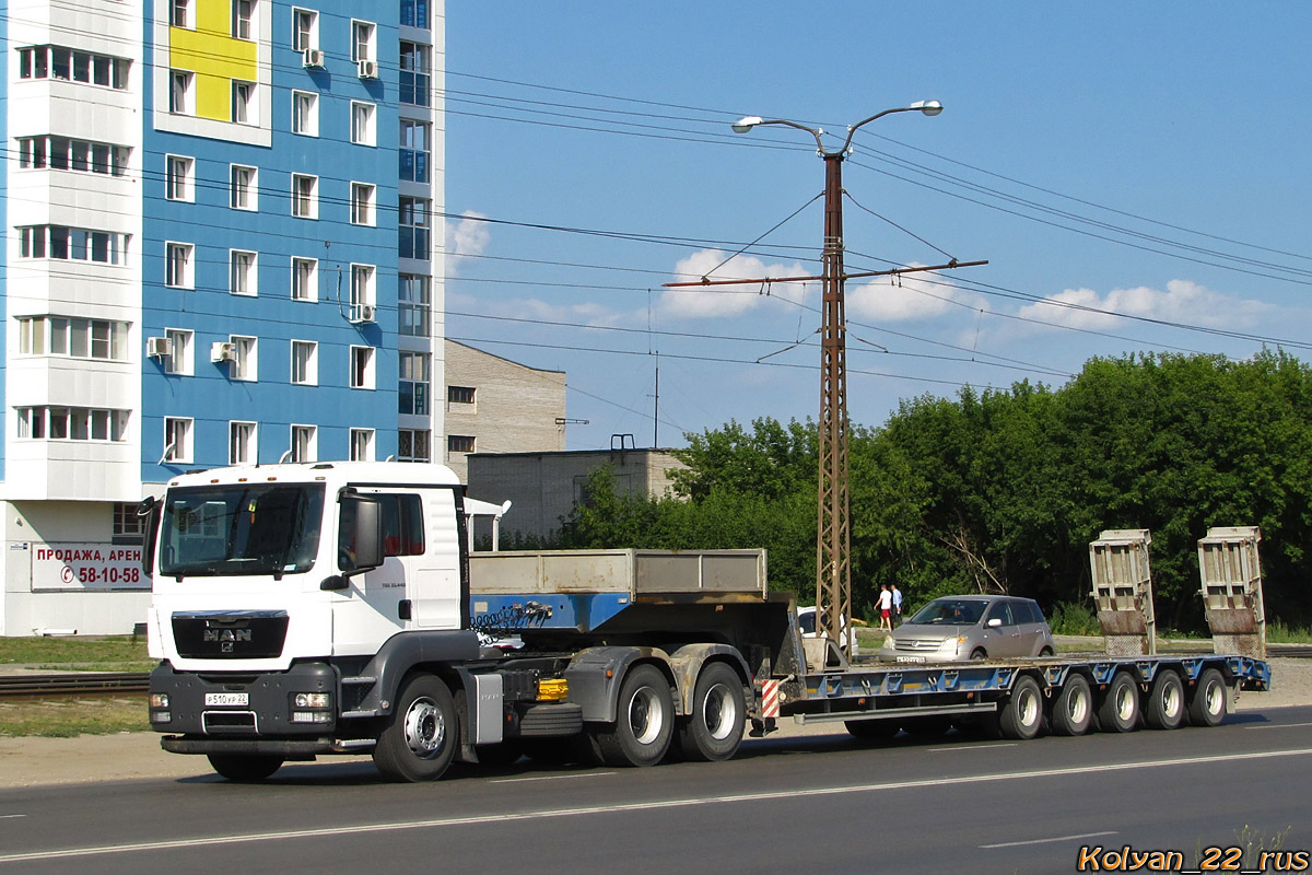 Алтайский край, № Р 510 УР 22 — MAN TGS 33.440