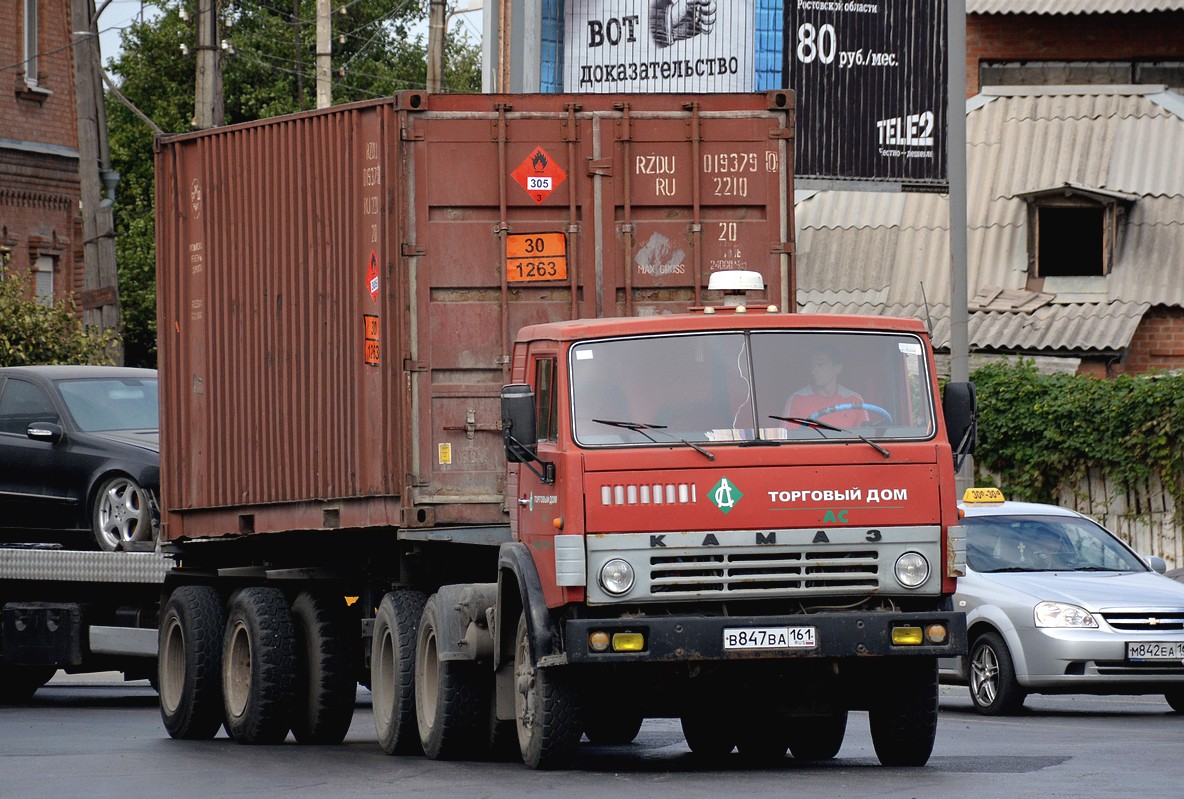Ростовская область, № В 847 ВА 161 — КамАЗ-5410