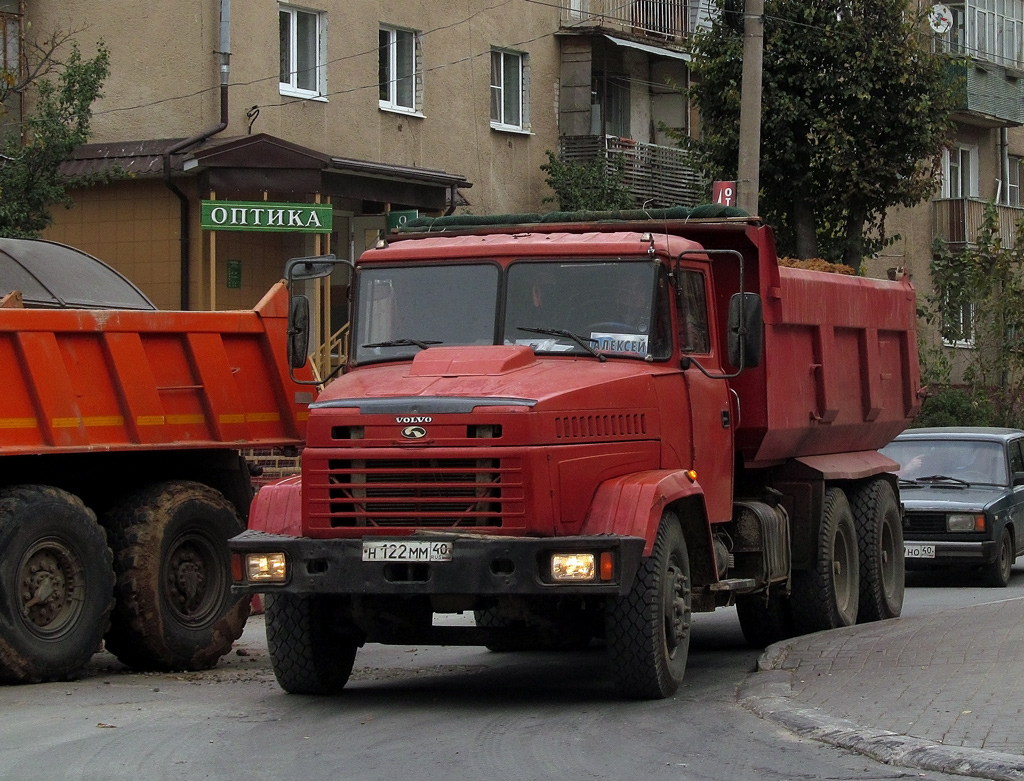 Калужская область, № Н 122 ММ 40 — КрАЗ-65055