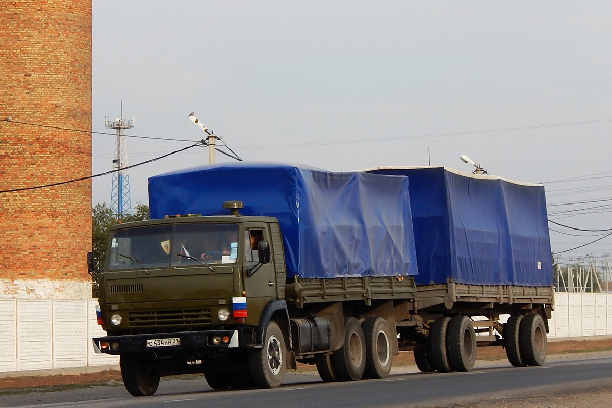 Белгородская область, № С 434 НН 31 — КамАЗ-5320
