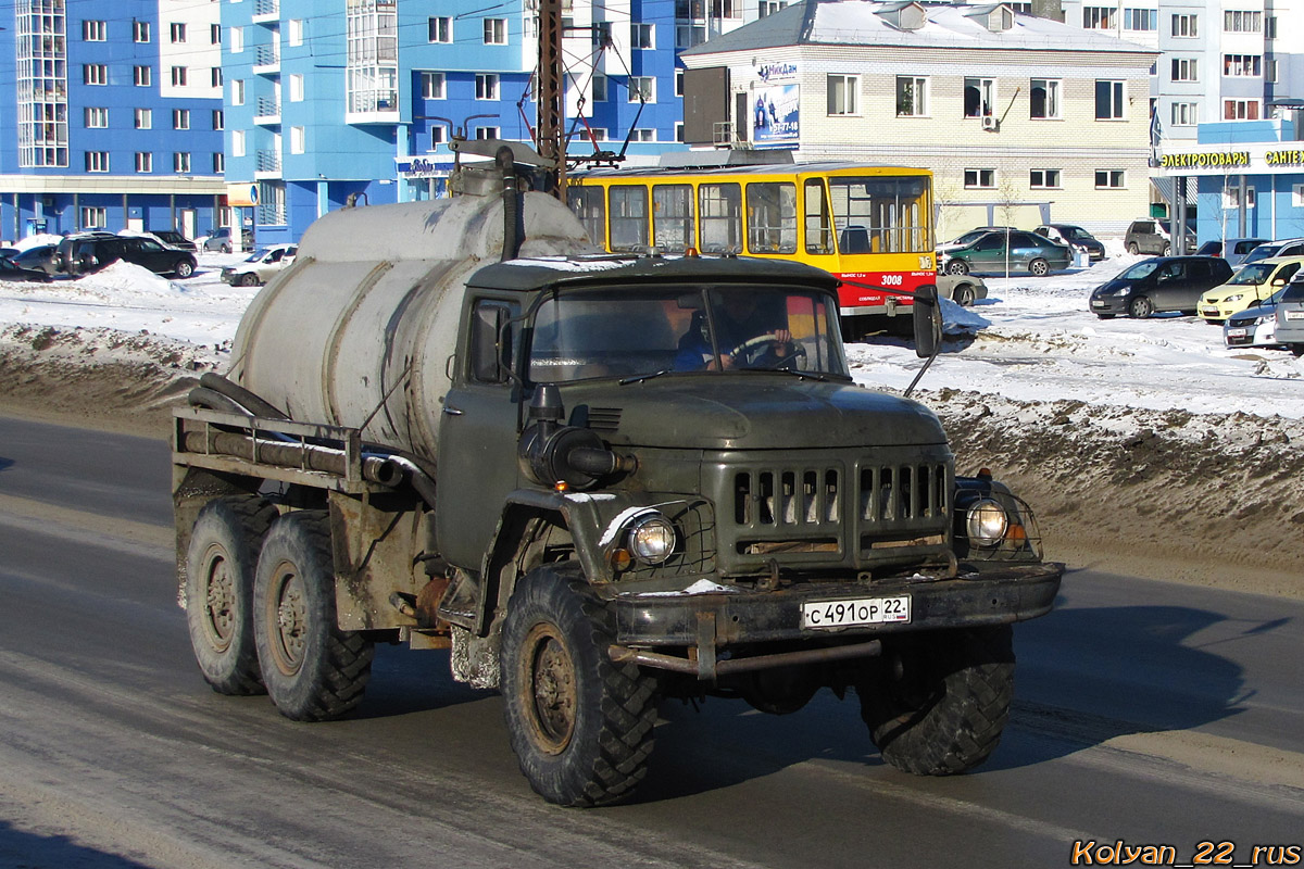Алтайский край, № С 491 ОР 22 — ЗИЛ-131 (общая модель)