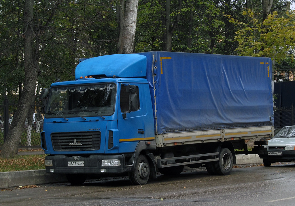 Калужская область, № Н 891 РА 40 — МАЗ-4371W1