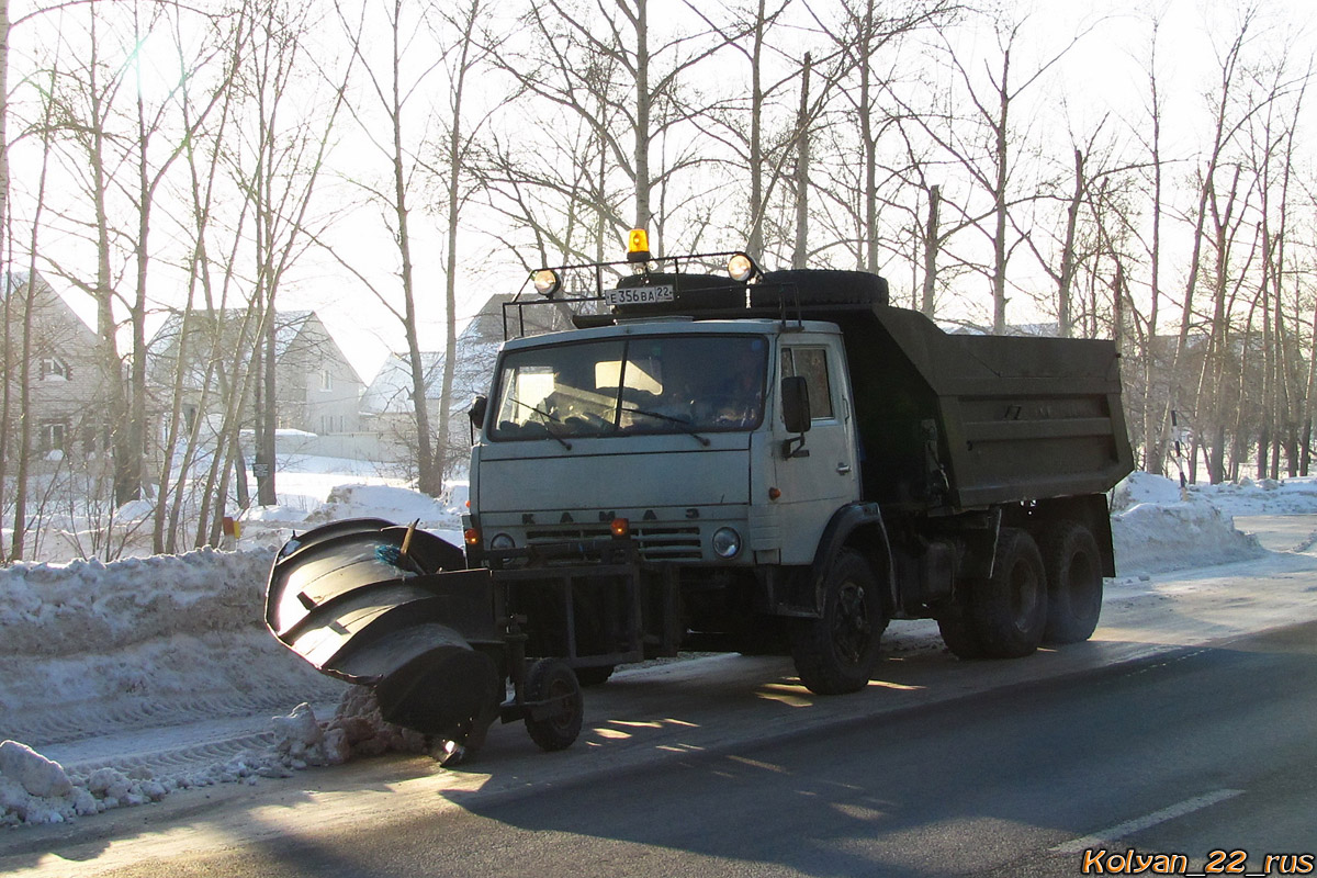 Алтайский край, № Е 356 ВА 22 — КамАЗ-55111 [551110]