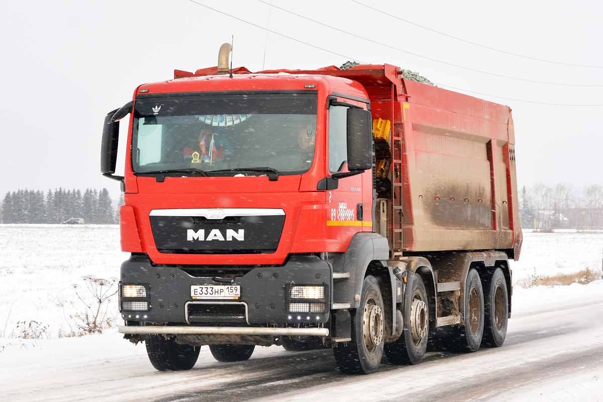Пермский край, № Е 333 НР 159 — MAN TGS 41.400