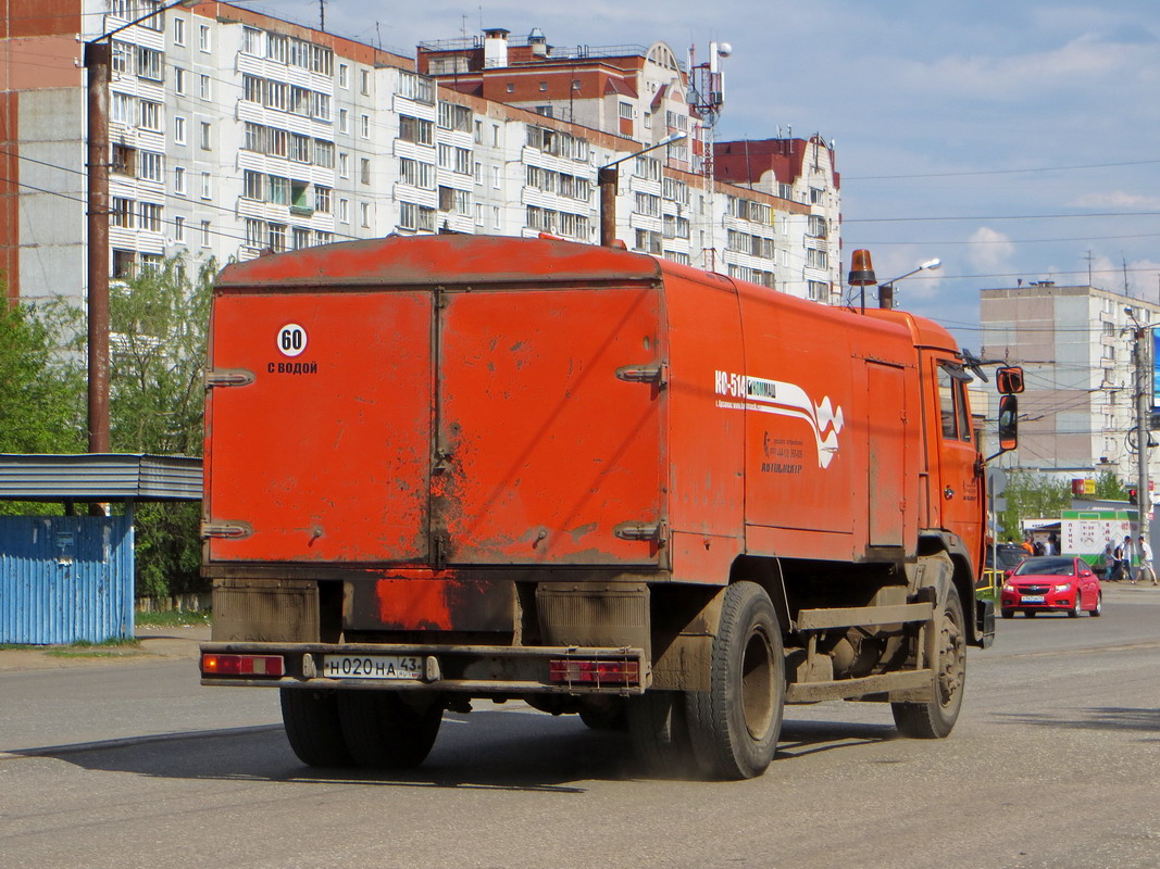 Кировская область, № Н 020 НА 43 — КамАЗ-43253-A3(96)