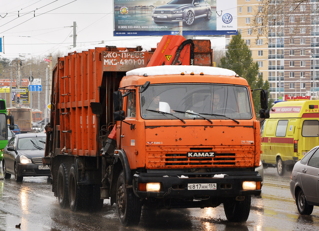 Пермский край, № Е 817 НН 159 — КамАЗ-65115-D3(97)