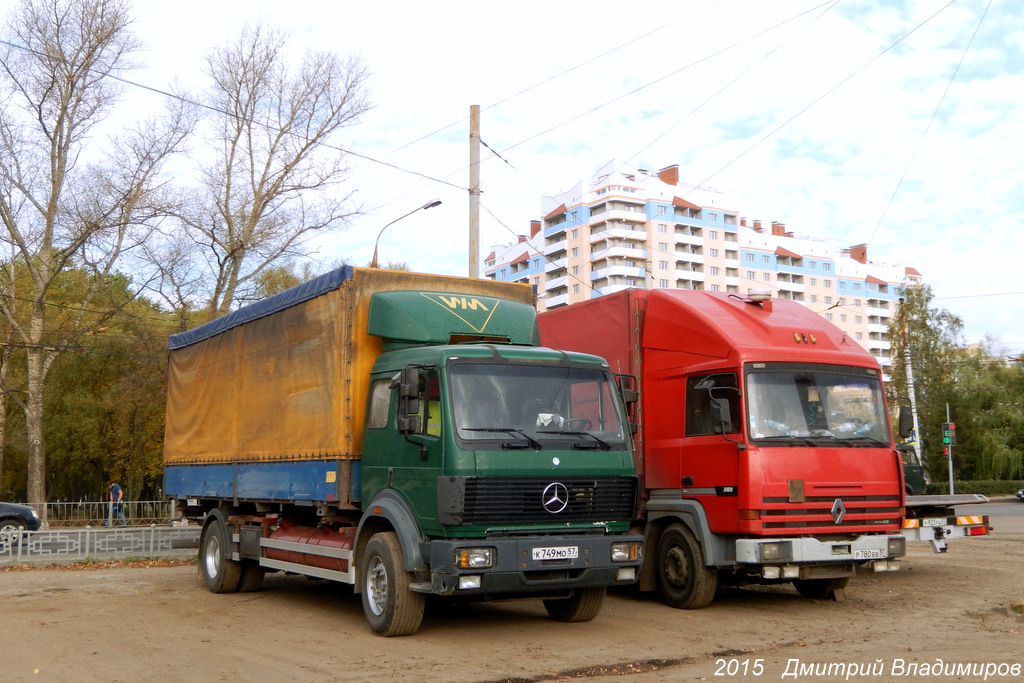 Орловская область, № К 749 МО 57 — Mercedes-Benz SK 1827