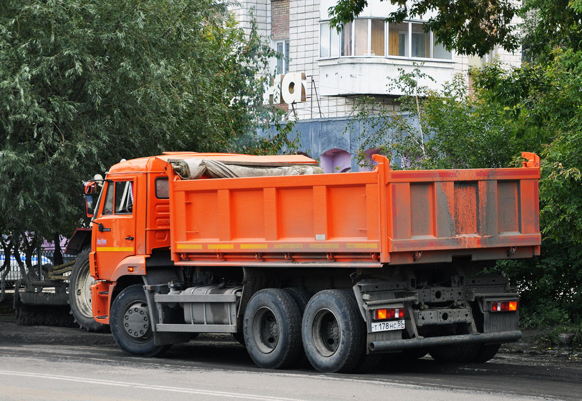 Омская область, № Т 178 НС 55 — КамАЗ-65115-L4(19)
