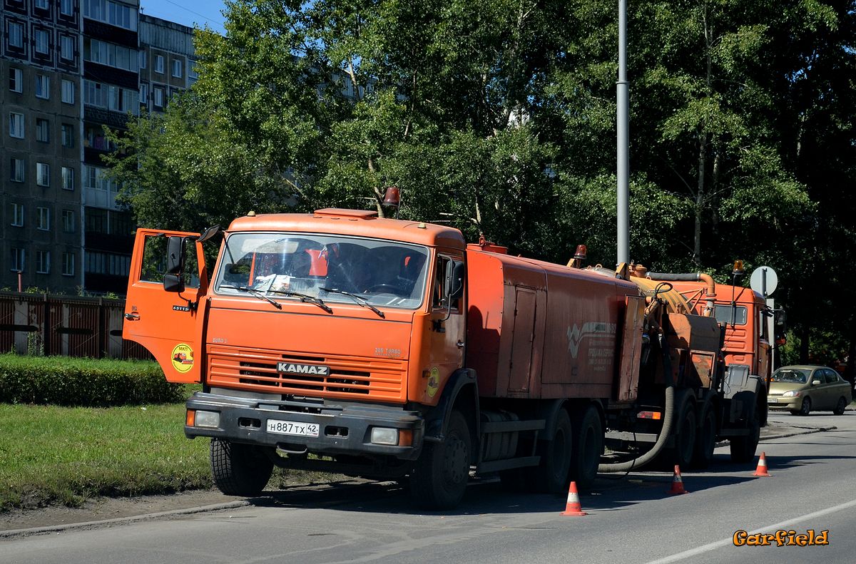 Кемеровская область, № Н 887 ТХ 42 — КамАЗ-65115-D3(97)