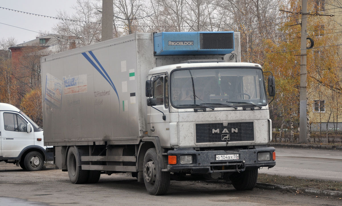 Омская область, № О 104 ВХ 55 — MAN M90 (общая модель)