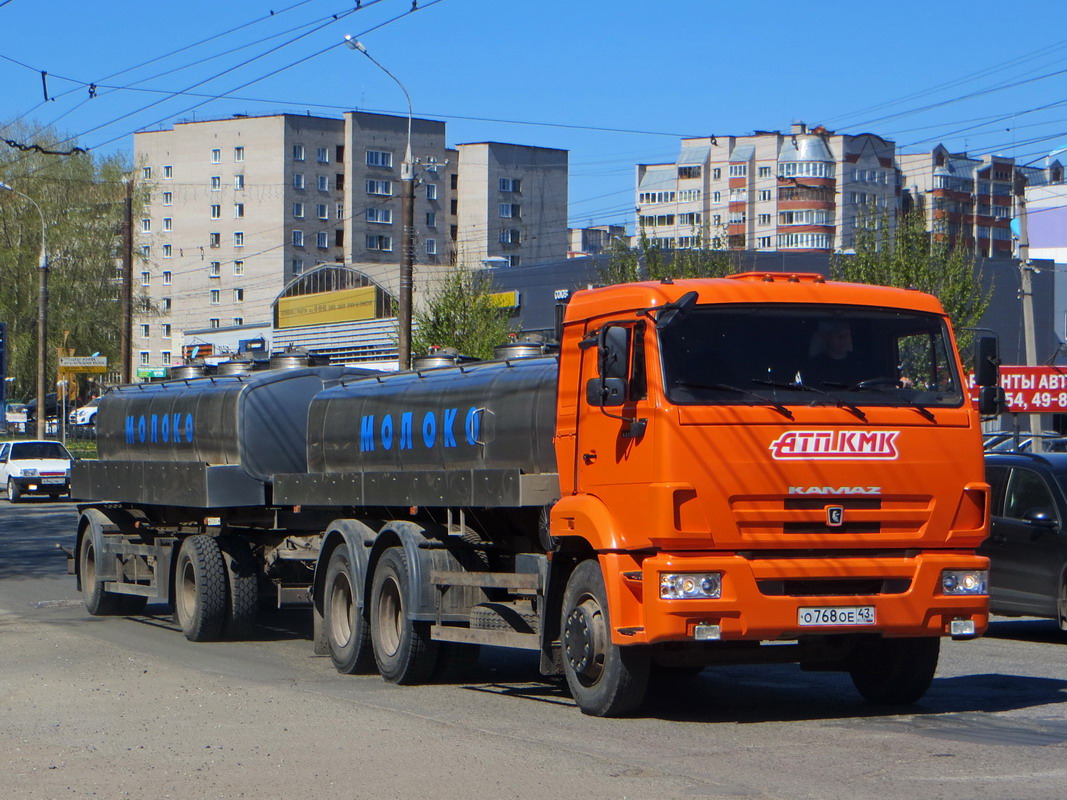 Кировская область, № О 768 ОЕ 43 — КамАЗ-65115-D3(97)