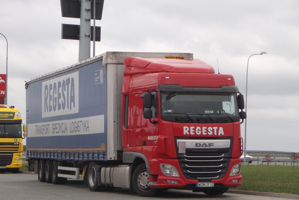 Польша, № WGM 1FJ2 — DAF XF Euro6 FT