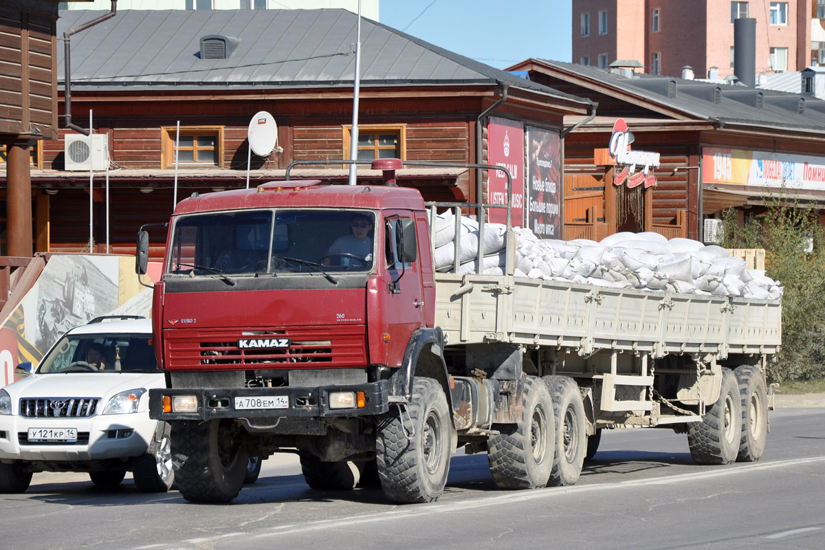 Саха (Якутия), № А 708 ЕМ 14 — КамАЗ-44108-10 [44108K]