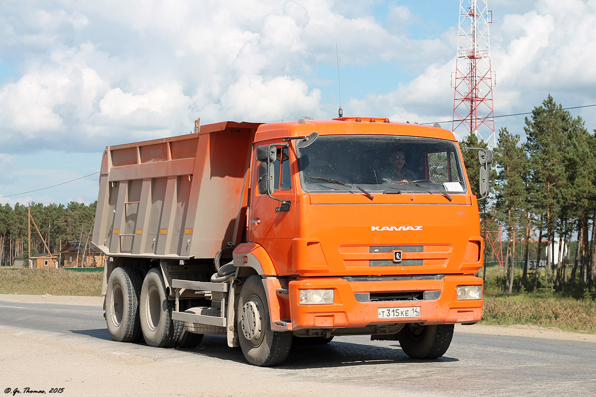 Саха (Якутия), № Т 315 КЕ 14 — КамАЗ-65115-N3(78)