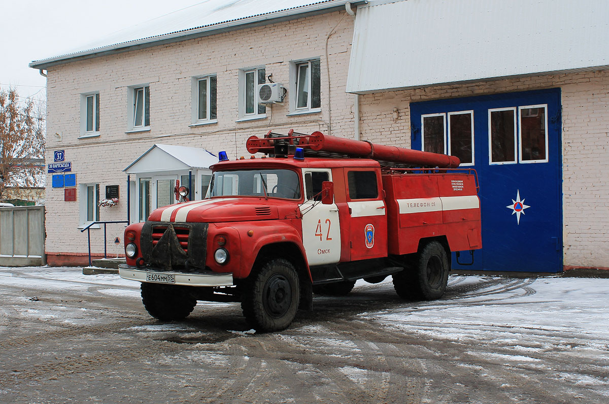 Омская область, № Е 604 ММ 55 — ЗИЛ-130 (общая модель)
