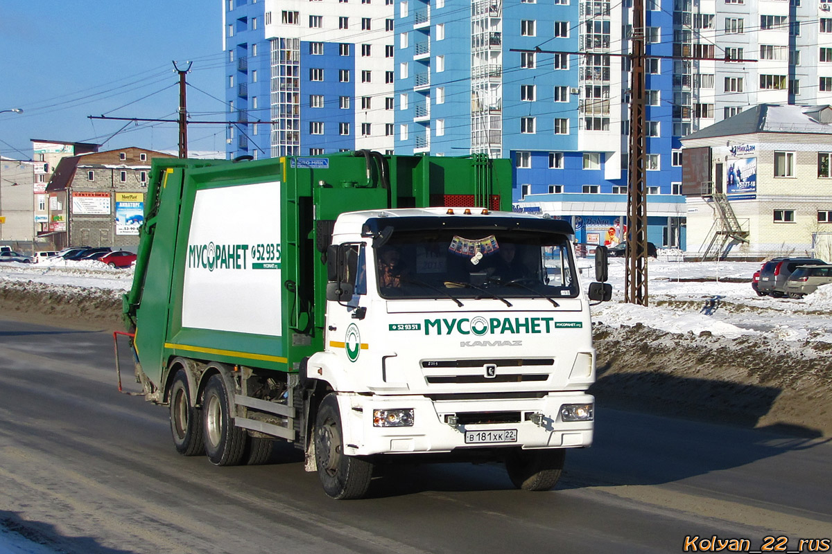 Алтайский край, № В 181 ХК 22 — КамАЗ-65115-A4(23)