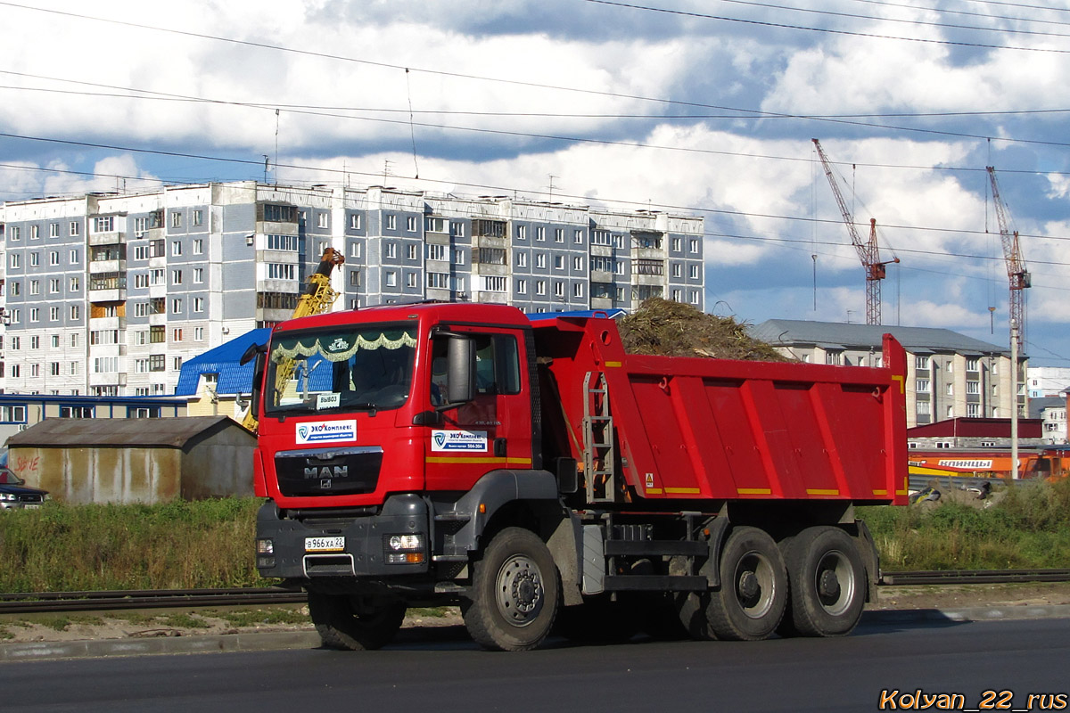 Алтайский край, № В 966 ХА 22 — MAN TGS 40.430