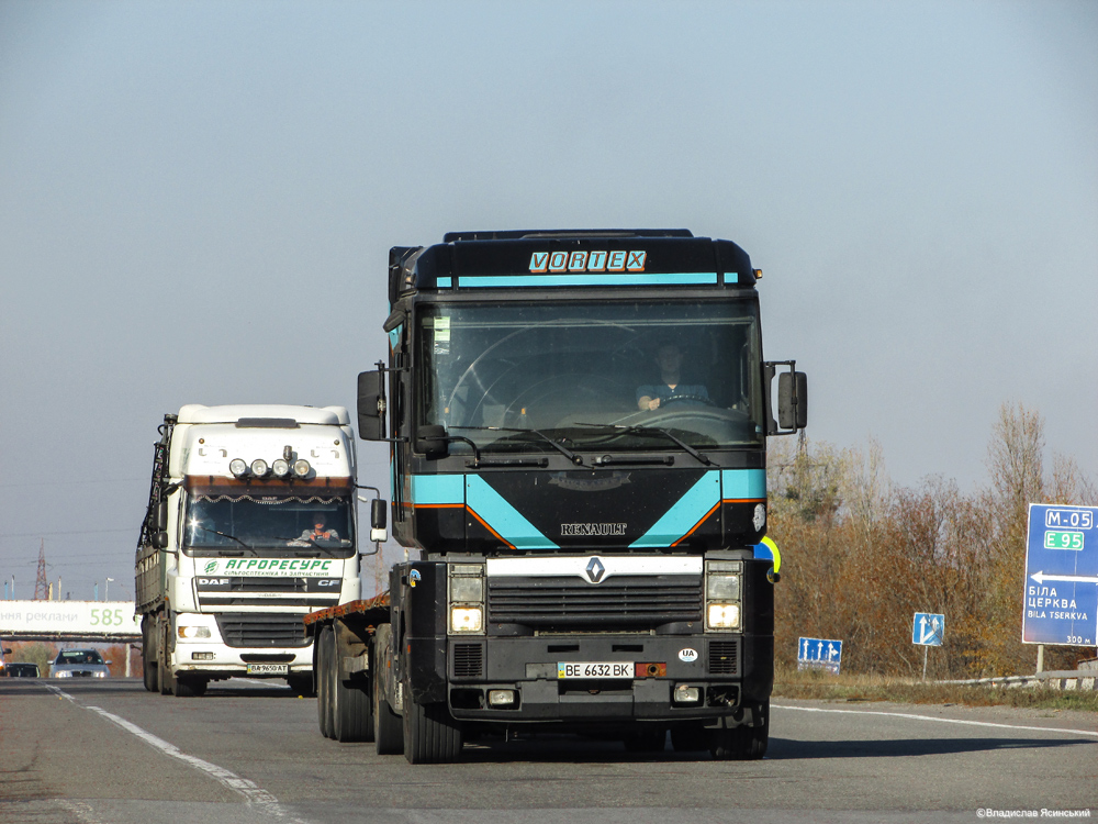 Николаевская область, № ВЕ 6632 ВК — Renault Magnum Integral ('1997)