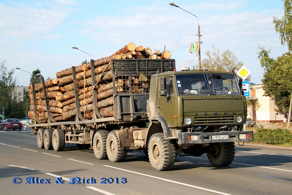 Ленинградская область, № У 972 СН 47 — КамАЗ-4410