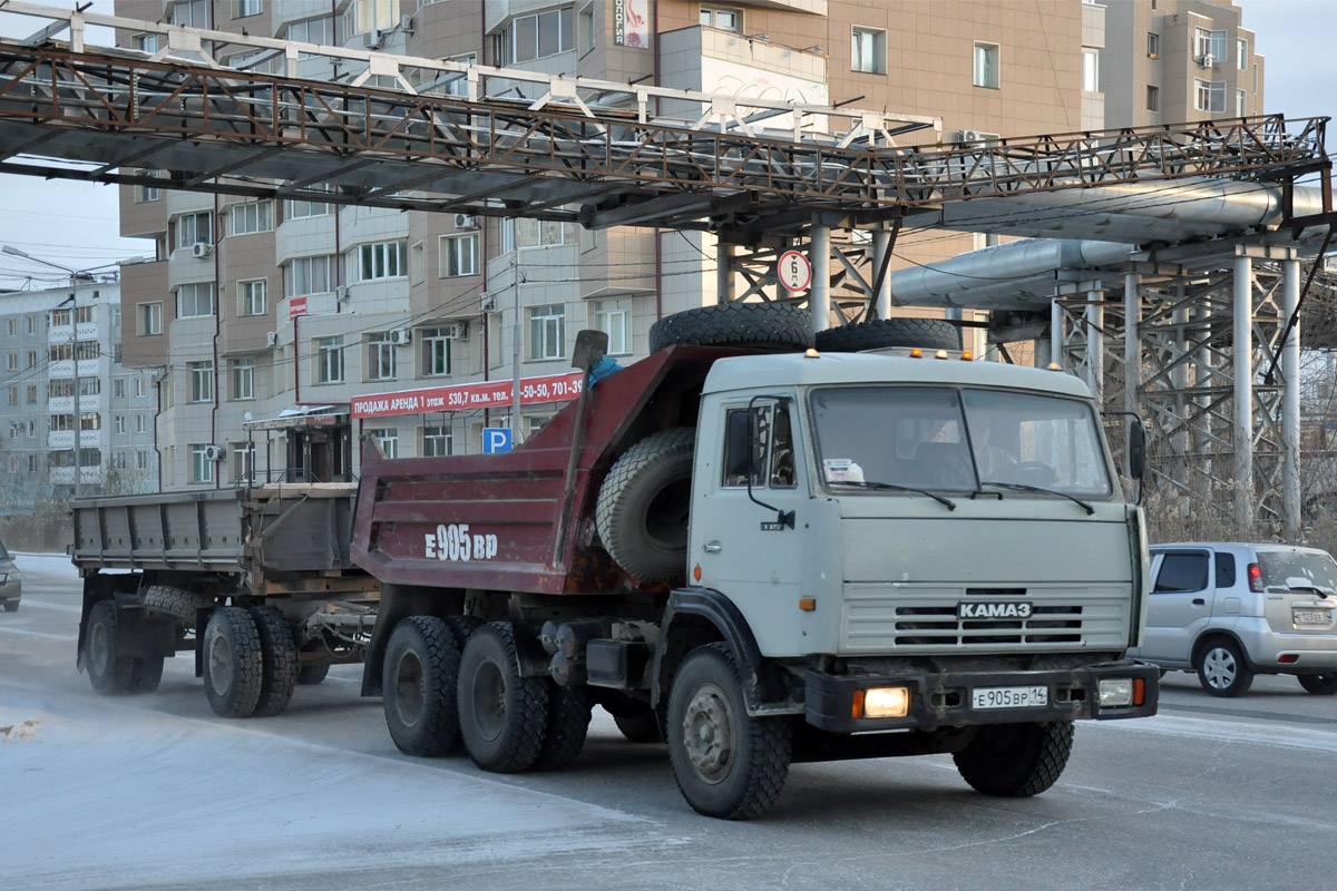 Саха (Якутия), № Е 905 ВР 14 — КамАЗ-55111-02 [55111C]