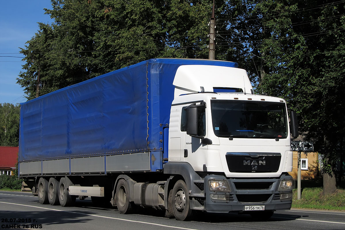 Ярославская область, № Р 956 ТМ 76 — MAN TGS (общая модель)