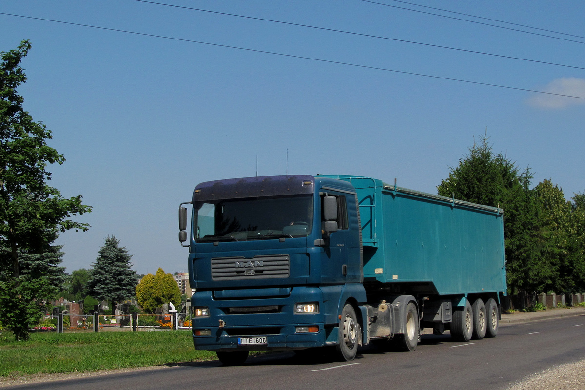 Литва, № FTE 606 — MAN TGA 18.430