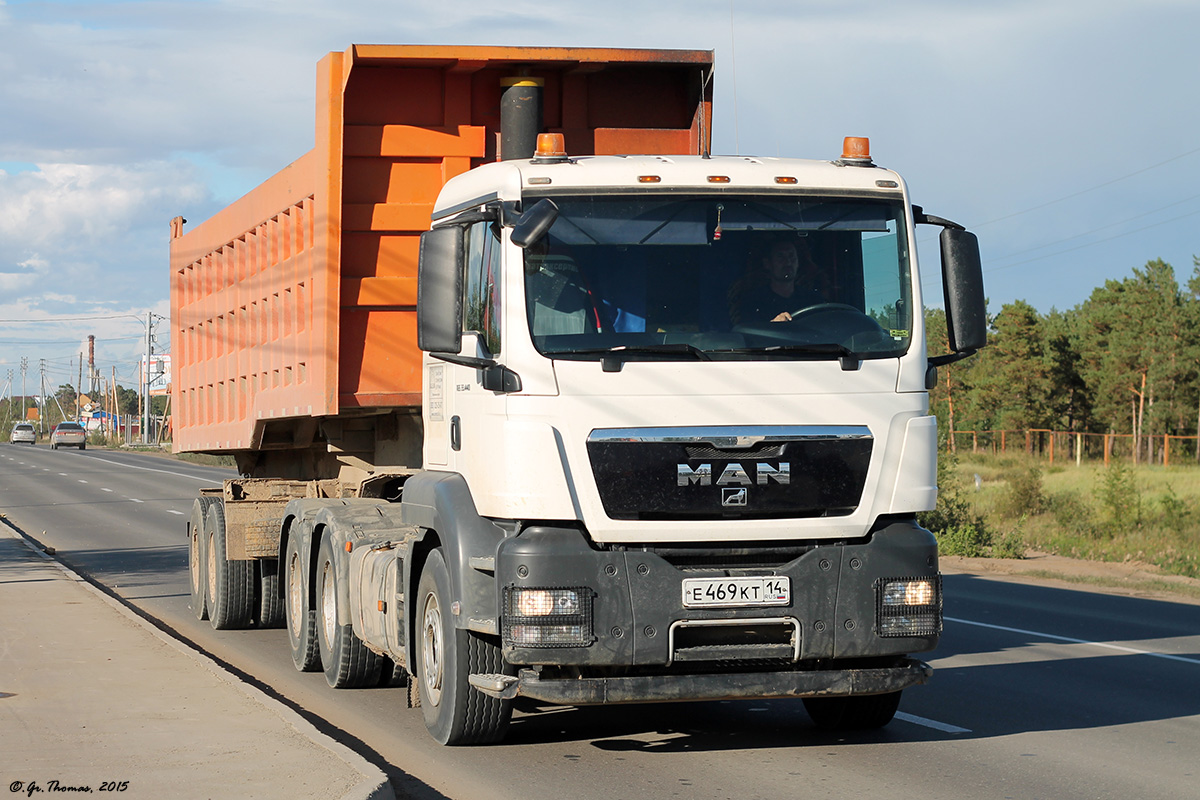 Саха (Якутия), № Е 469 КТ 14 — MAN TGS 33.440