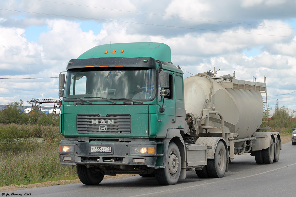 Саха (Якутия), № С 855 КР 14 — МАЗ-MAN-5432