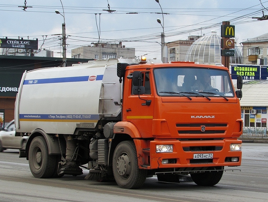 Ивановская область, № А 093 НС 37 — КамАЗ-53605-A4(23)