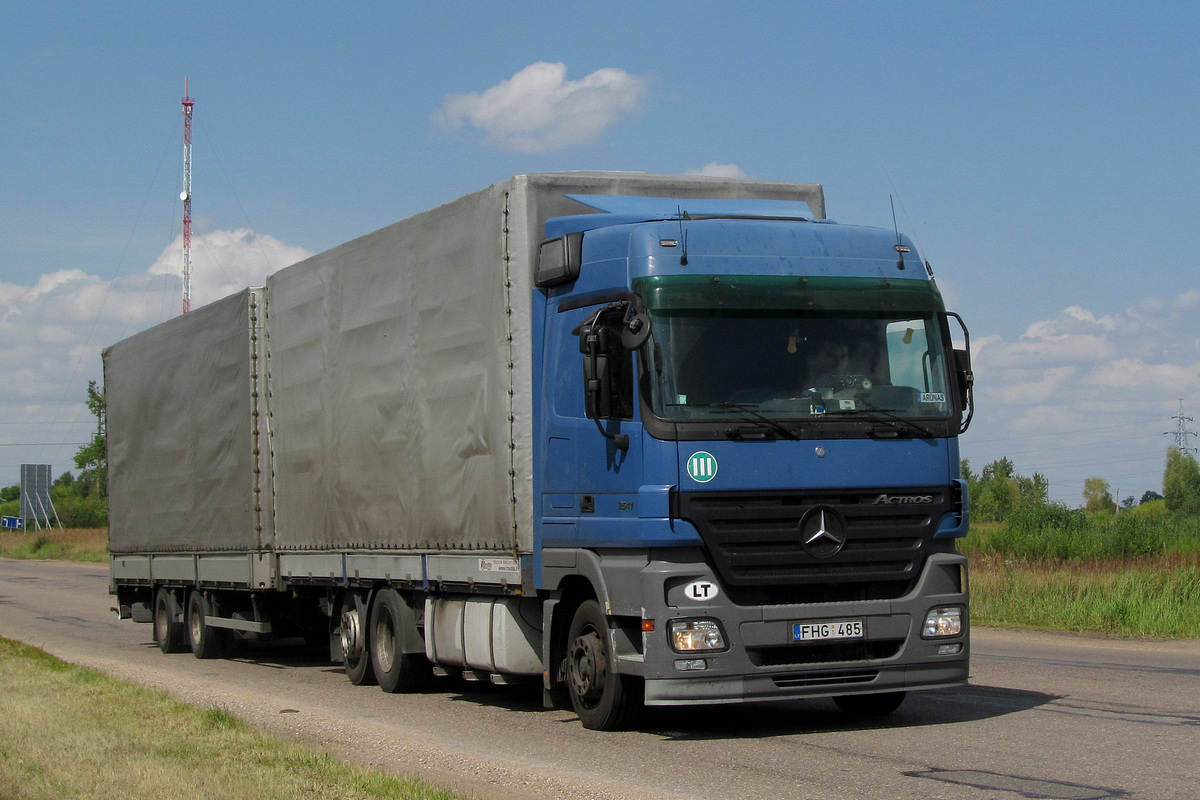 Литва, № FHG 485 — Mercedes-Benz Actros ('2003) 2541