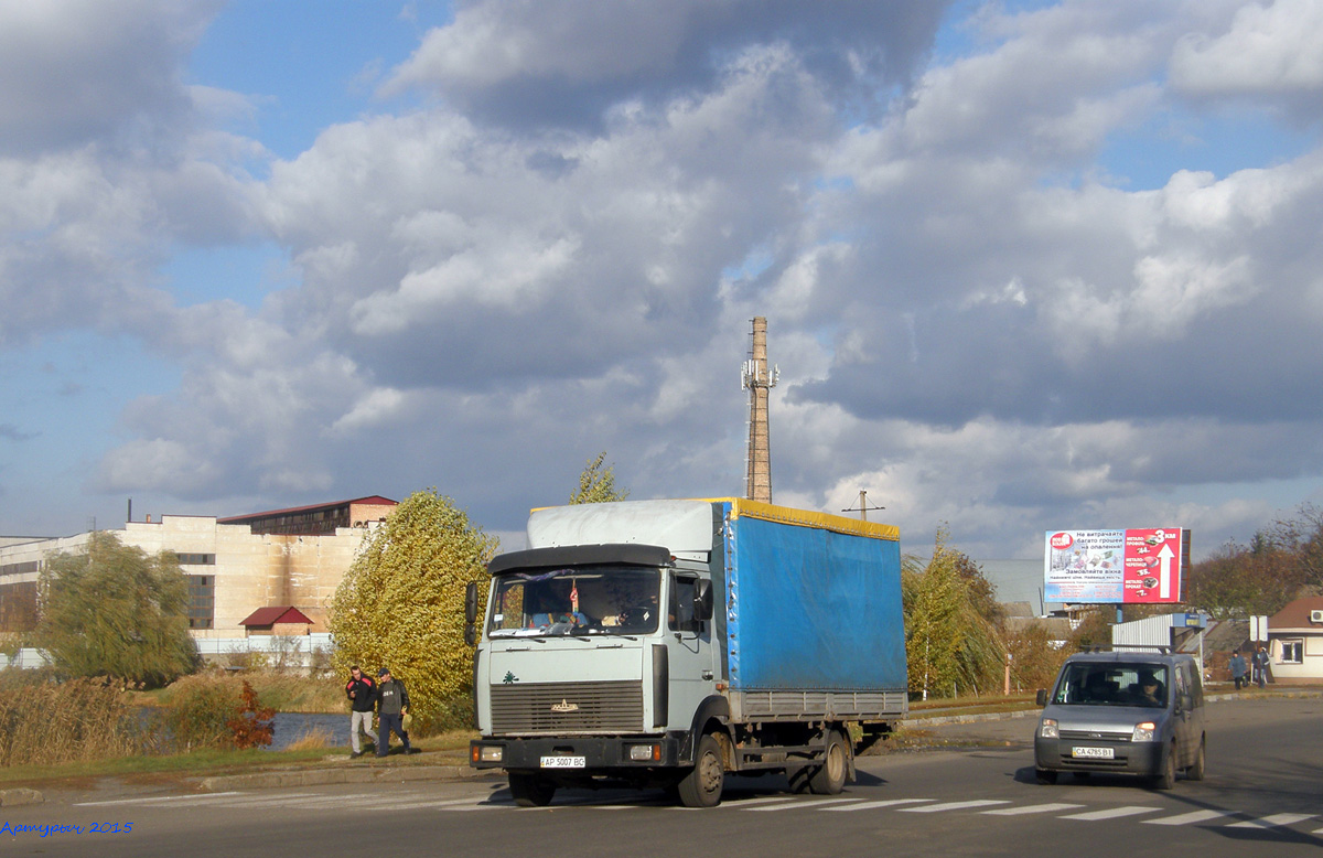 Запорожская область, № АР 5007 ВС — МАЗ-437040