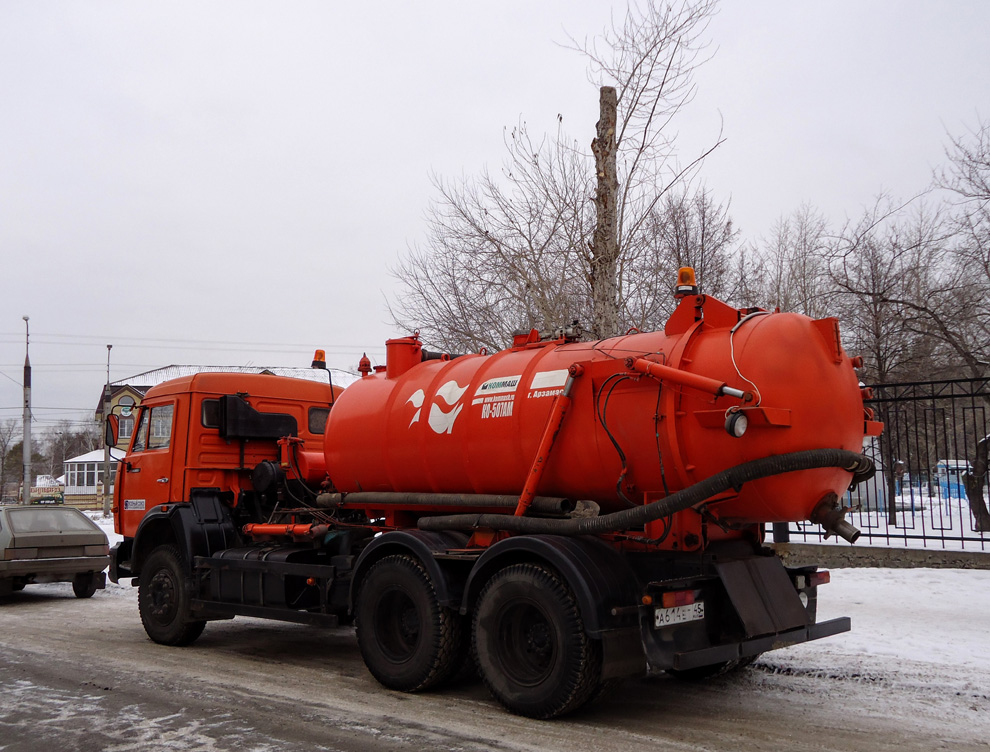 Курганская область, № А 614 ЕТ 45 — КамАЗ-65115-D3(97)