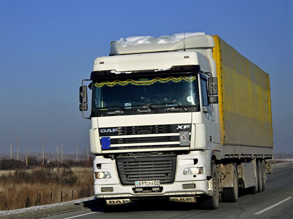 Алматы, № 691 CPA 02 — DAF XF95 FT