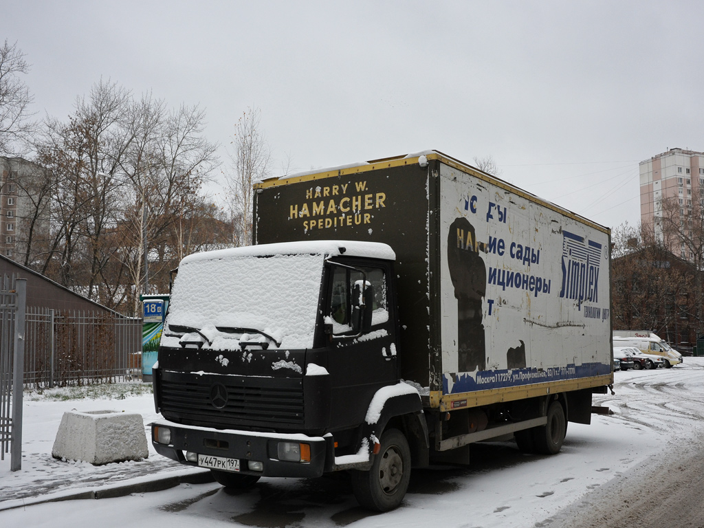 Москва, № У 447 РК 197 — Mercedes-Benz LK 809