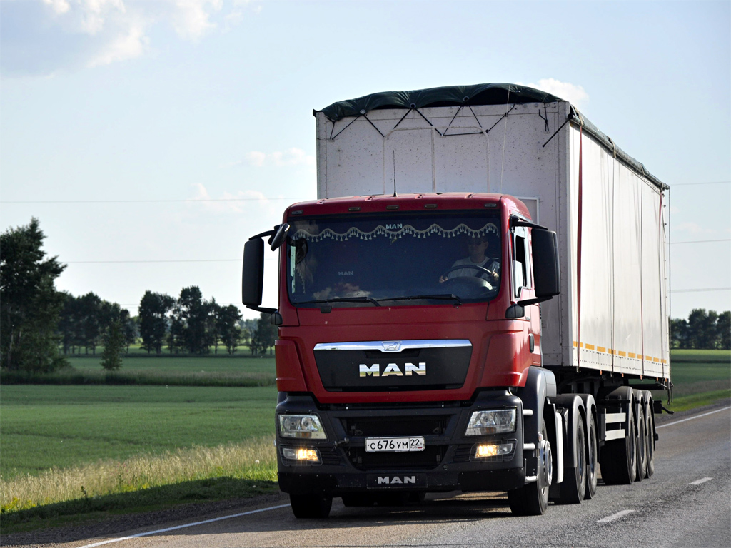 Алтайский край, № С 676 УМ 22 — MAN TGS 26.400