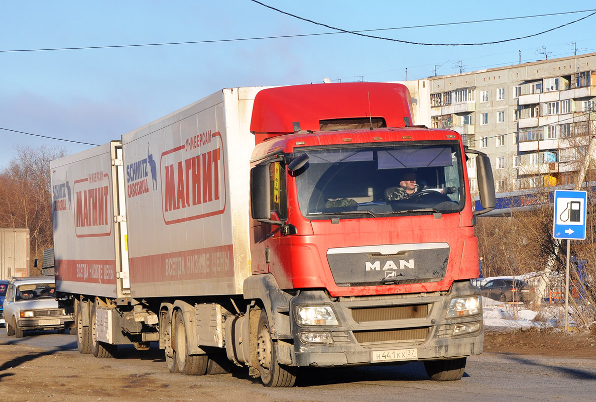 Омская область, № Н 441 КХ 37 — MAN TGS 26.350