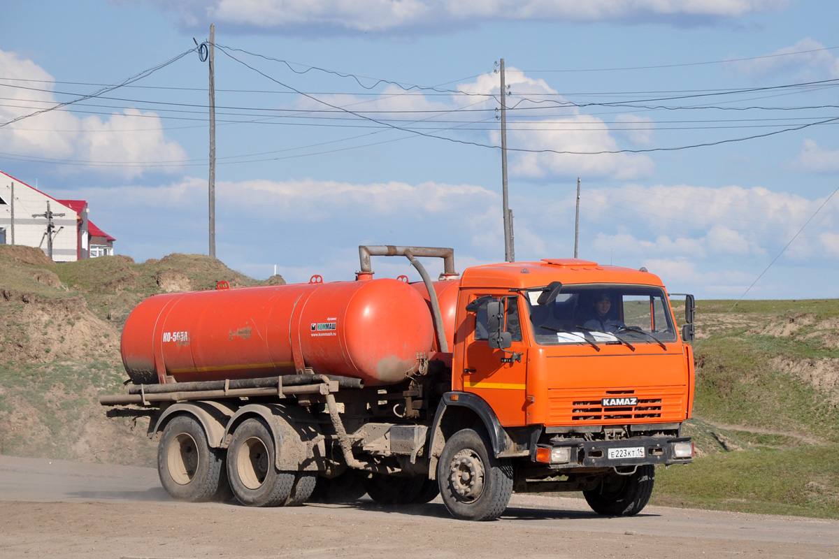 Саха (Якутия), № Е 223 КТ 14 — КамАЗ-65115-62