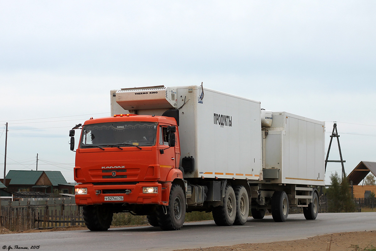 Саха (Якутия), № У 527 КС 14 — КамАЗ-43118-24