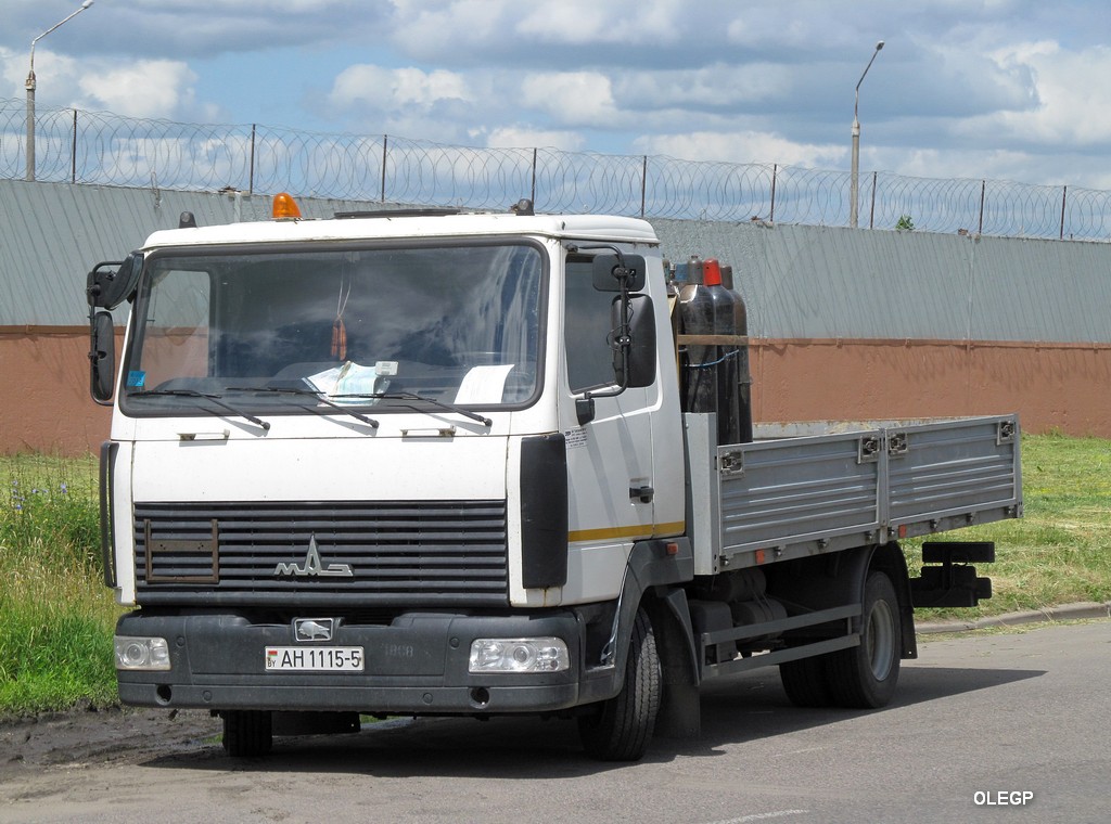 Минская область, № АН 1115-5 — МАЗ-4371 (общая модель)