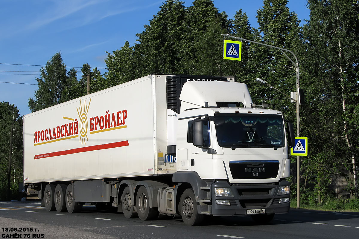 Ярославская область, № К 441 ЕН 76 — MAN TGS 26.400