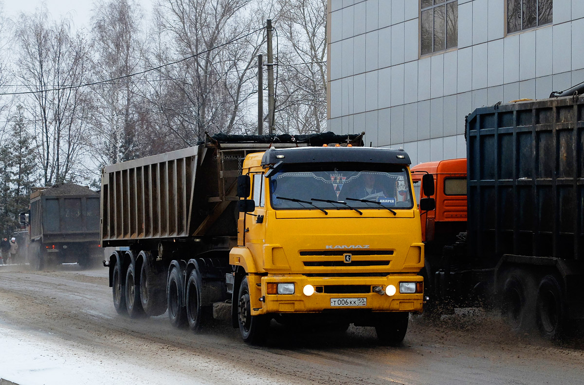 Московская область, № Т 006 КК 50 — КамАЗ-65116-N3(78)